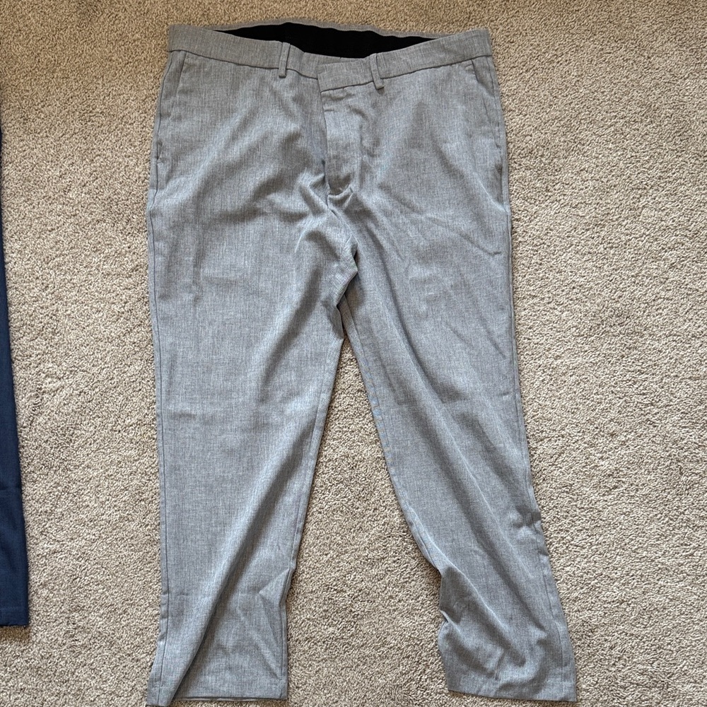 Haggar Light Gray Dress Pants for Men